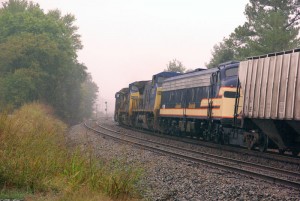 L&N E8 on CSX Q645  10/8/08  Chuck Hinrichs