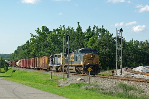 Southbound at Mortons Gap