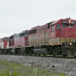 Indiana Southern GP40 #4051 waits for permission to enter the yard at Yankeetown to pick up its train. -Matt Gentry 5/14/11