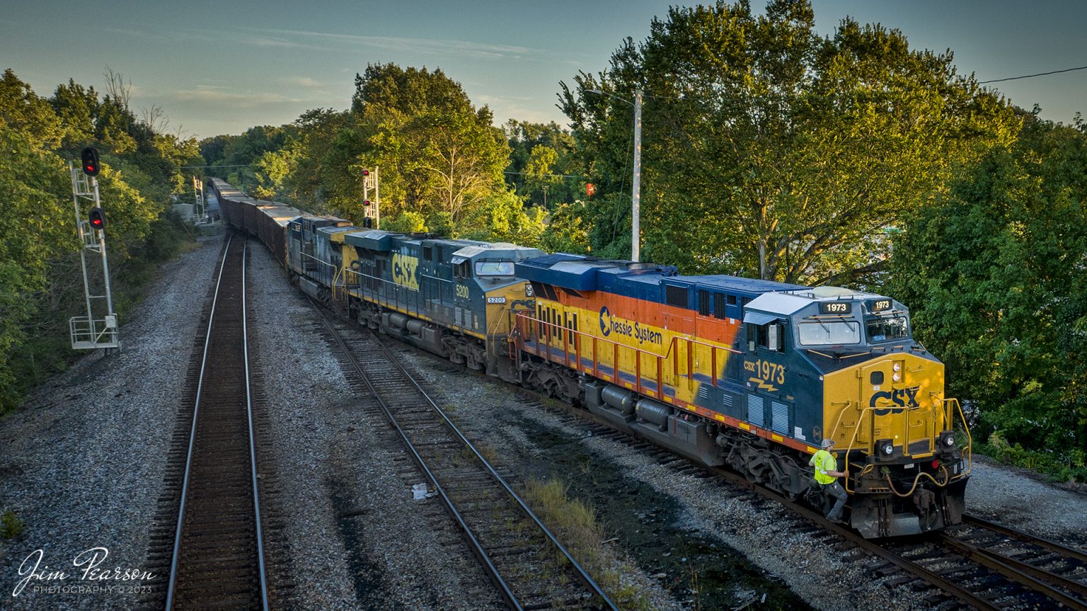 CSX 1973 Chessie System heritage unit – The Pennyrail Online Edition